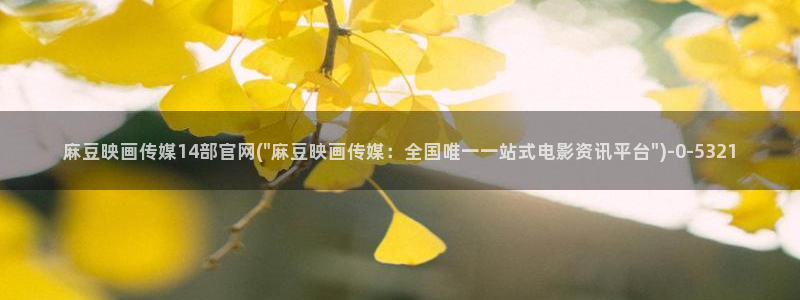 麻豆原创视频：麻豆映画传媒14部官网(\